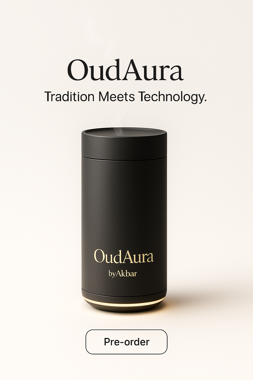 OudAura Smokeless Oud Machine by ByAkbar